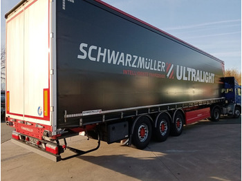 Schwarzmüller 3-A-ULTRALIGHT-Pal-Kiste Liftachse SAF 5680kgTÜV  - Брезентово полуремарке: снимка 3