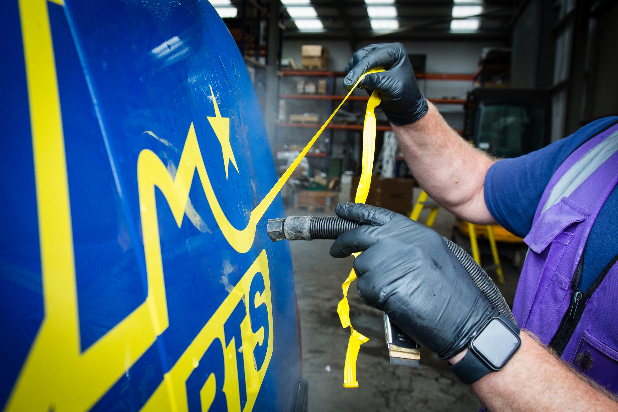 COMMERCIAL VEHICLE AUCTIONS LIMITED - Лекотоварни автомобили FORD Transit - Година: 2019, дизел undefined: снимка 8