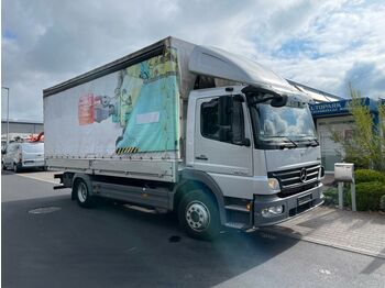 Камион с брезент Mercedes-Benz Atego 1224 L Pritsche + Plane  Klima: снимка 1