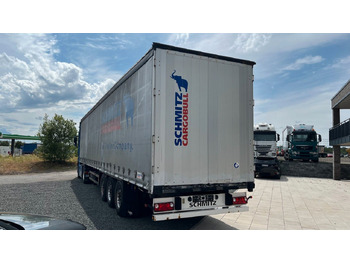 Брезентово полуремарке Schmitz Cargobull S01 Pritsche Plane Edscha Liftachse: снимка 3