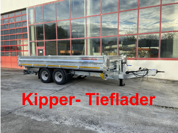 Самосвал ремарке Möslein  Kipper Tieflader, Breite Reifen, 5,70 m lang--: снимка 2
