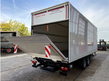 Нови Затворена каросерия ремарке Möslein TKO105 D-L 7 m  Tandem Koffer, Ladebordwand 1,5 t + DurchladbarNeufahrzeug --: снимка 2 Нови Затворена каросерия ремарке Möslein TKO105 D-L 7 m  Tandem Koffer, Ladebordwand 1,5 t + DurchladbarNeufahrzeug --: снимка 2