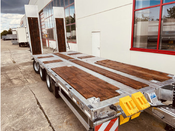 Нови Нискорамна площадка ремарке За превоз на тежка техника Möslein TT 31  31 t GG Tridem- Tieflader 3 Achs, gelenktNeufahrzeug: снимка 3