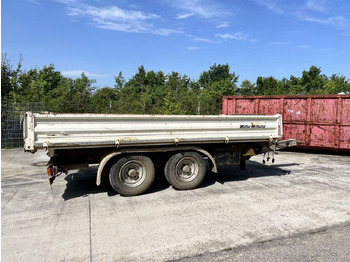 Самосвал ремарке Müller-Mitteltal  13,5 t Tandemkipper- Tieflader: снимка 3