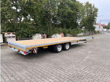 Полуремарке Möslein  13,9 t Tandemanhänger- Tieflader, ausziehbarLuf: снимка 3