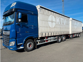 Камион с брезент DAF XF 480