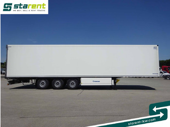 Затворена каросерия полуремарке Krone Thermotrailer Carrier Vector 1550, Zurrleisten: снимка 4