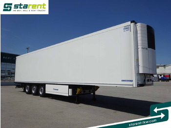 Затворена каросерия полуремарке Krone Thermotrailer Carrier Vector 1550, Zurrleisten: снимка 3
