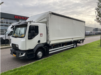 Камион с брезент Renault D 240 4X2, Global cabine, Euro 6, Airco , laadklep 1500 kg: снимка 4