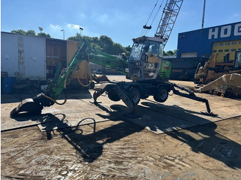 Колесен багер