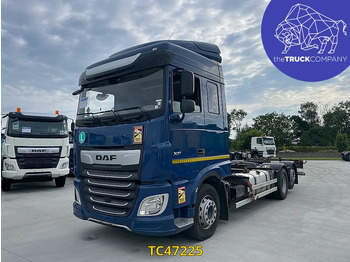Контейнеровоз/ Сменна каросерия камион DAF XF