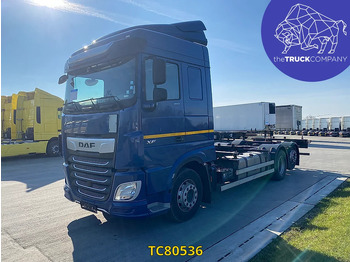 Контейнеровоз/ Сменна каросерия камион DAF XF