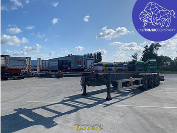 Контейнеровоз/ Сменна каросерия полуремарке LAG