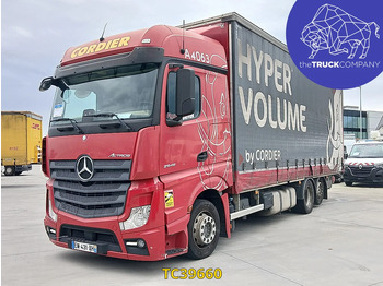Камион с брезент MERCEDES-BENZ Actros