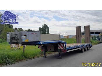 Нискорамна площадка полуремарке ROJO Low-bed: снимка 1