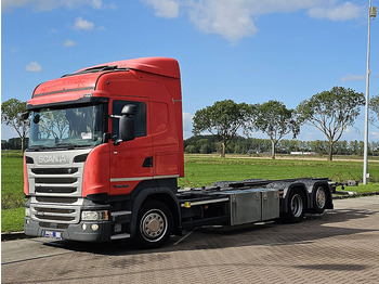 Контейнеровоз/ Сменна каросерия камион Scania R450 HL 6X2*4 RET. CROWN: снимка 2
