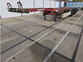 Контейнеровоз/ Сменна каросерия полуремарке SCHMITZ SCF