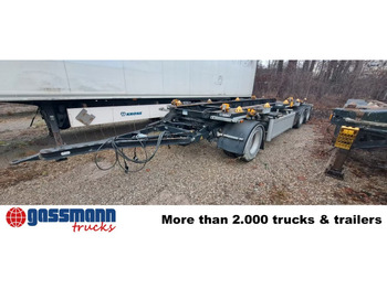 Контейнеровоз/ Сменна каросерия ремарке Hüffermann HSA-3, Vario Carrier, Absetzanhänger: снимка 5