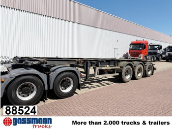 Контейнеровоз/ Сменна каросерия полуремарке LAG