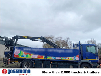 Бордови камион, Камион с кран MAN TGM 18.290 4x2 BL, Heckkran Palfinger PK12001L,: снимка 3