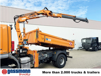 Самосвал камион, Камион с кран Mercedes-Benz Axor 1833 AK 4x4, Winterdienstausstattung, Kran: снимка 3 Самосвал камион, Камион с кран Mercedes-Benz Axor 1833 AK 4x4, Winterdienstausstattung, Kran: снимка 3