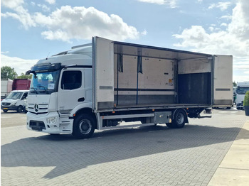 Камион фургон Mercedes-Benz Actros 1833 4x2 - Box with sidedoors - Loadlift - Full air - Mirror cam: снимка 4