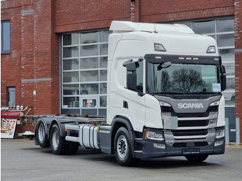 Контейнеровоз/ Сменна каросерия камион SCANIA G 500