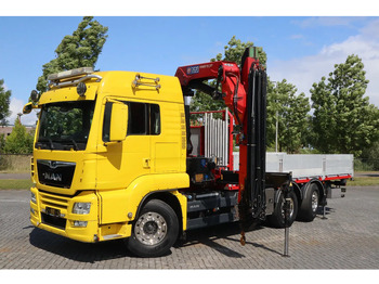Камион с кран MAN TGS 26.500 | 6X2*4 | HMF 2820 K6 | KRAN / CRANE: снимка 3
