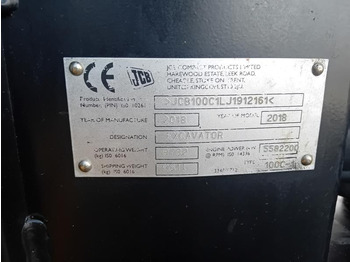 Верижен багер Jcb 100 C-1: снимка 5