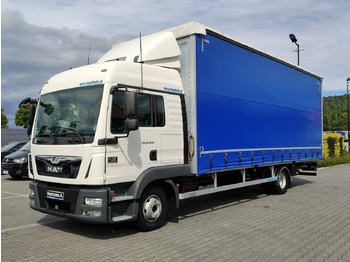 Камион с брезент MAN TGL 12.250