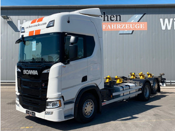 Контейнеровоз/ Сменна каросерия камион SCANIA R 450