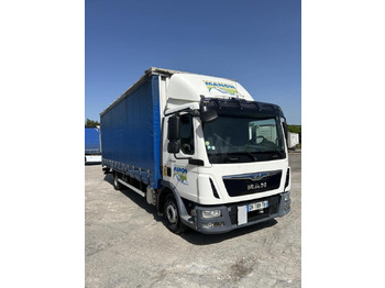 Камион с брезент MAN TGL 12.250