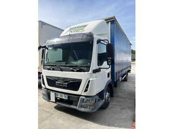 Камион с брезент MAN TGL 12.250: снимка 2