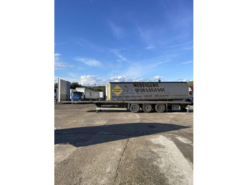 Бордово полуремарке/ Платформа SCHMITZ