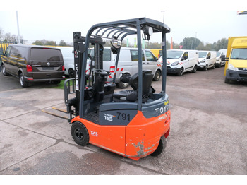 Електрокар TOYOTA 7FBEST 15 3-Rad DUPLEX HUBHÖHE 3m: снимка 3