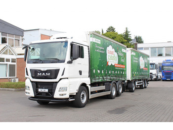 Камион с брезент MAN TGX 26.480