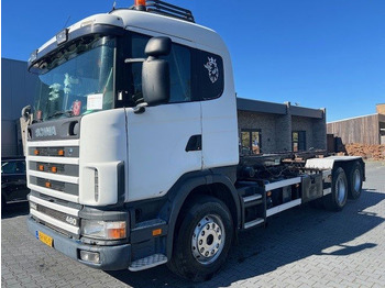 Контейнеровоз/ Сменна каросерия камион SCANIA R144