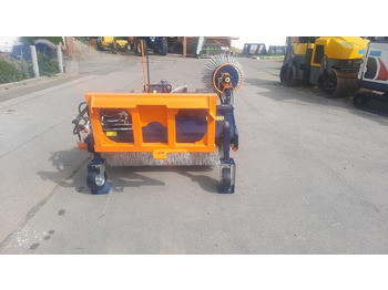 Четка Kehrmaschine 1,2m Schlepper Radlader Hoflader Weidemann Euro: снимка 5