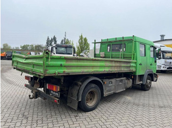 Бус самосвал, Бус с двойна кабина MAN LE 8.180 K 2-Achs Kipper Doppelkabine Meiller: снимка 4