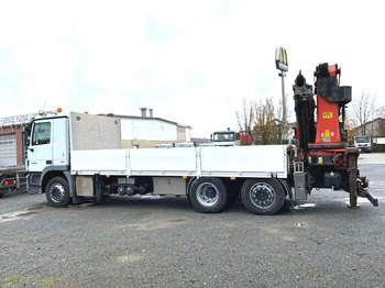 Бордови камион, Камион с кран Mercedes-Benz Actros 2546 L 6x2  Pritsche Heckkran Palfinger P: снимка 4