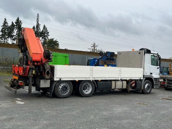 Бордови камион, Камион с кран Mercedes-Benz Actros 2546 L 6x2  Pritsche Heckkran Palfinger P: снимка 5
