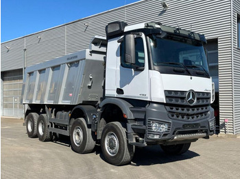 Самосвал камион Mercedes-Benz Arocs 4153 8x6 4 Achs Muldenkipper Meiller: снимка 2