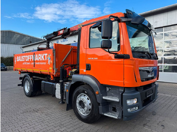 Камион с кран MAN TGM 18.340