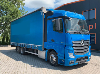 Камион с брезент Mercedes-Benz ACTROS 2542 6x2 Euro 6 Jumbo Pritsche *Stapler: снимка 1