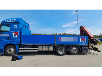 Лизинг на  Mercedes-Benz ACTROS 2545 6x2 Pritsche Kran Palfinger PK20001K Mercedes-Benz ACTROS 2545 6x2 Pritsche Kran Palfinger PK20001K: снимка 2