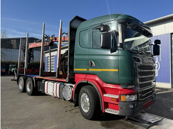 Камион за дърва SCANIA R 560