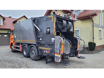 Боклукчийска кола MAN 26.360 GARBAGE TRUCK FAUN / EURO 6: снимка 4