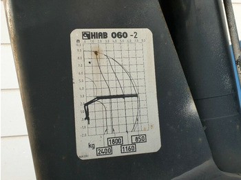 Камион с кран, Бордови камион Iveco EuroCargo 80E 18 4x2 Euro Cargo ML 80 E 18, Hiab Kran 060-2: снимка 3