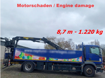 Камион с кран MAN TGM 18.290