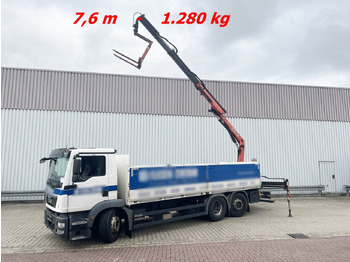 Камион с кран MAN TGM 26.340